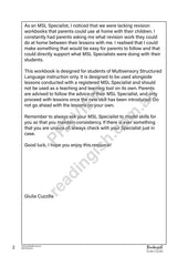 MSL Workbook 1 - PDF version