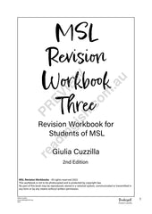 MSL Workbook 3 - PDF version