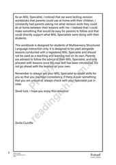 MSL Workbook 2 - PDF version