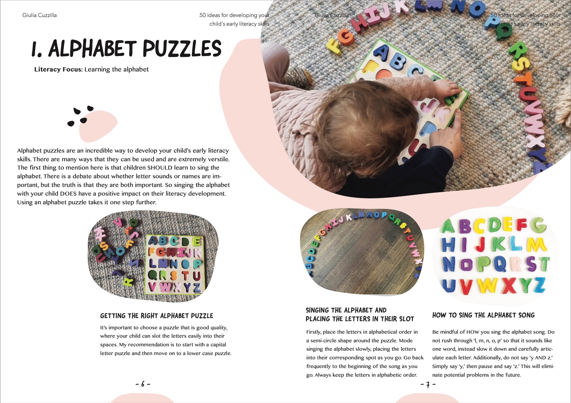 Alphabet Puzzles - How to use them