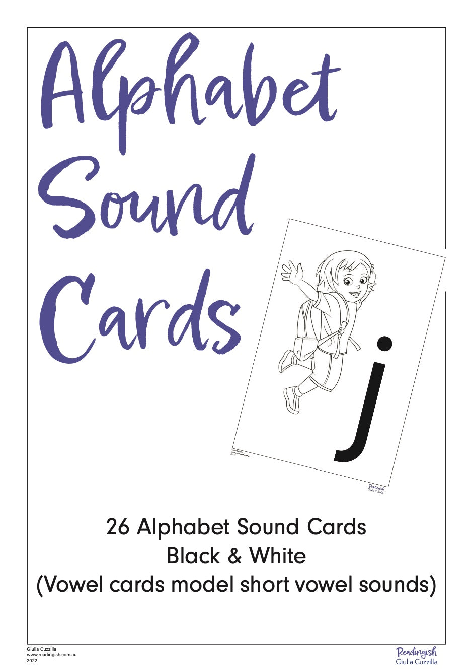 Alphabet Sound Cards V.2 (digital download)