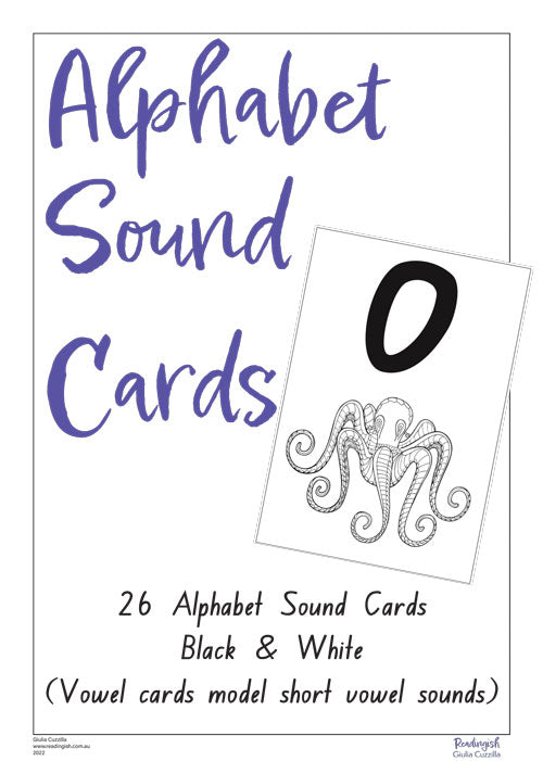 Alphabet Sounds Cards (digital download)